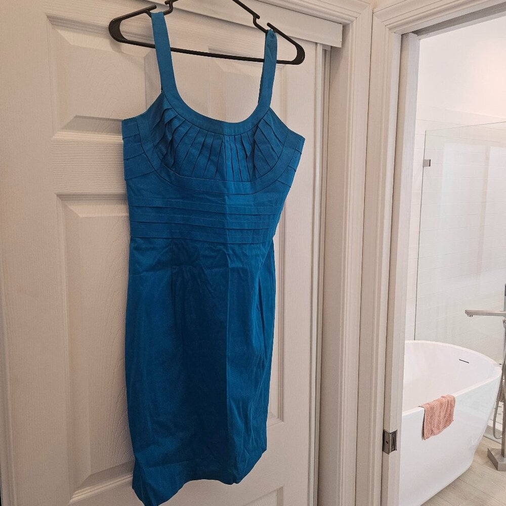 calvin klein fitted dress